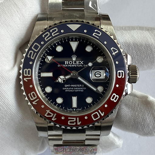 CLEAN製 最高級スーパーコピー時計 GMTマスター II 126719BLRO ブルー